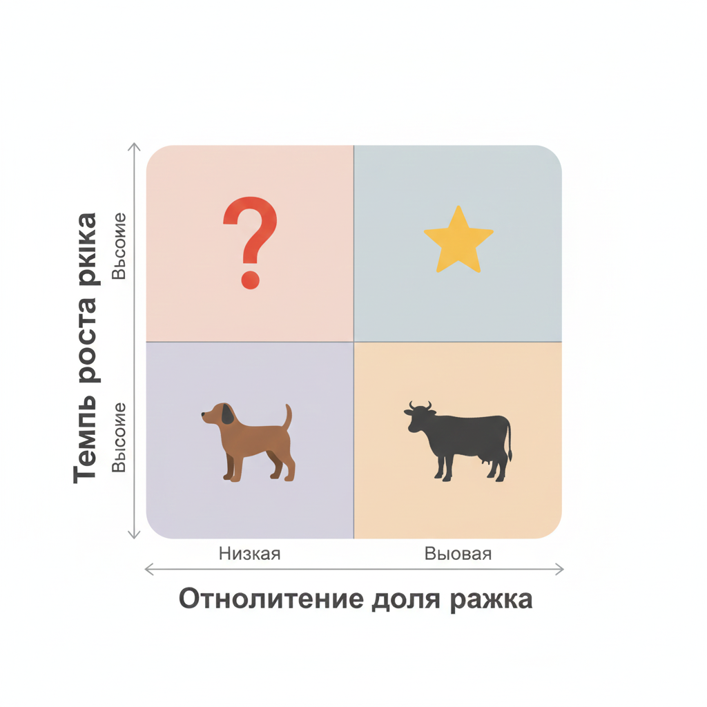 Схема матрицы БКГ