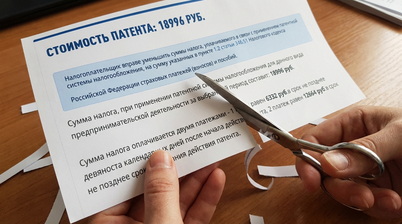 Как уменьшить патент на страховые взносы: инструкция для ИП