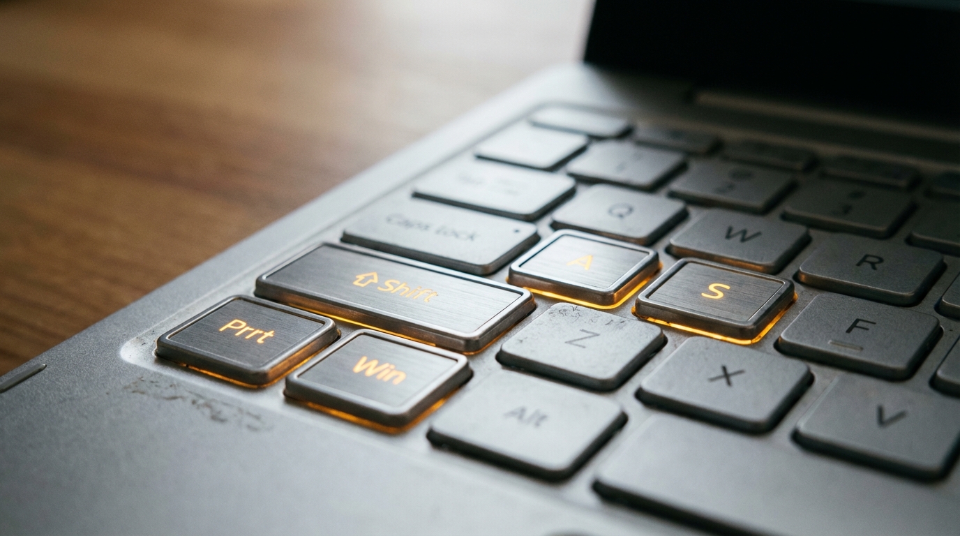 Клавиши Print Screen и Win на клавиатуре