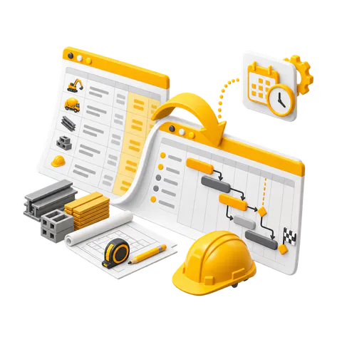 Обложка статьи: Turn a Construction Estimate into a Working Gantt Chart