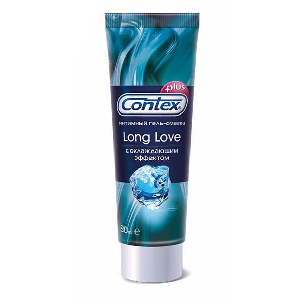 Гель смазка Contex long love охлаждающий эффект 30мл