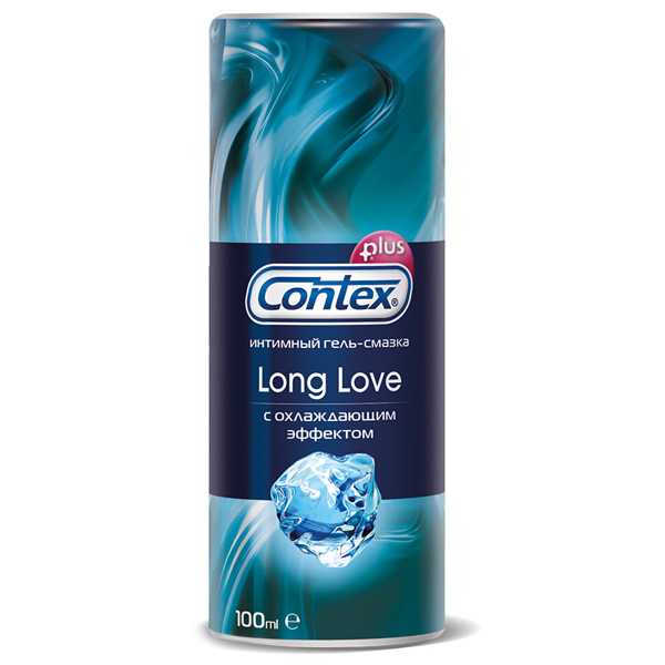 Гель смазка Contex long love охлаждающий 100мл