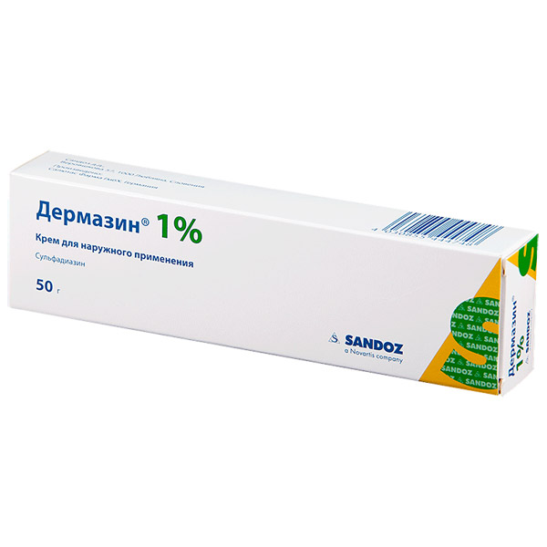 Дермазин крем 1% 50г