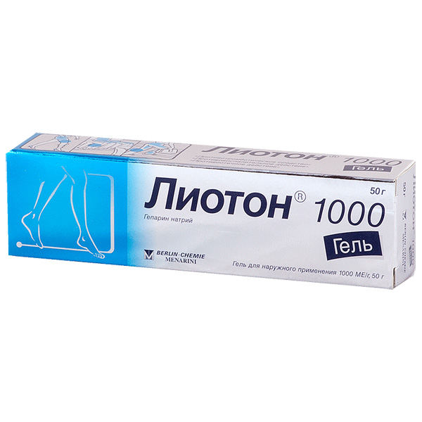 Лиотон 1000 гель 50г