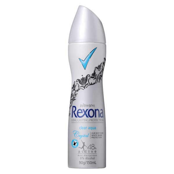 Дезодорант Rexona  аэрозоль  crystal Чистая вода 150мл