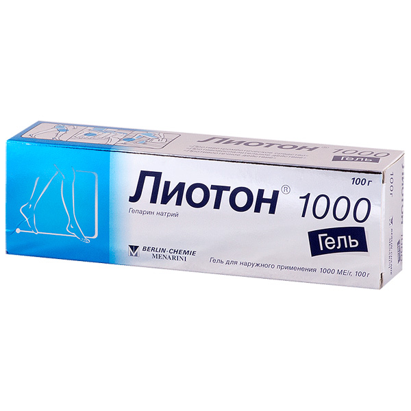 Лиотон 1000 гель 100г