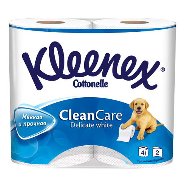 Туалетная бумага KLEENEX №4 белая