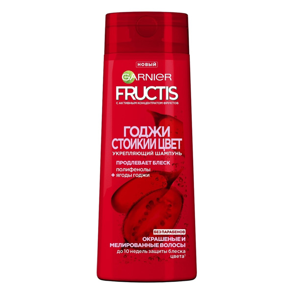 FRUCTIS (ФРУКТИС) Шампунь Стойкий цвет для окраш. мелиров. волос 400мл