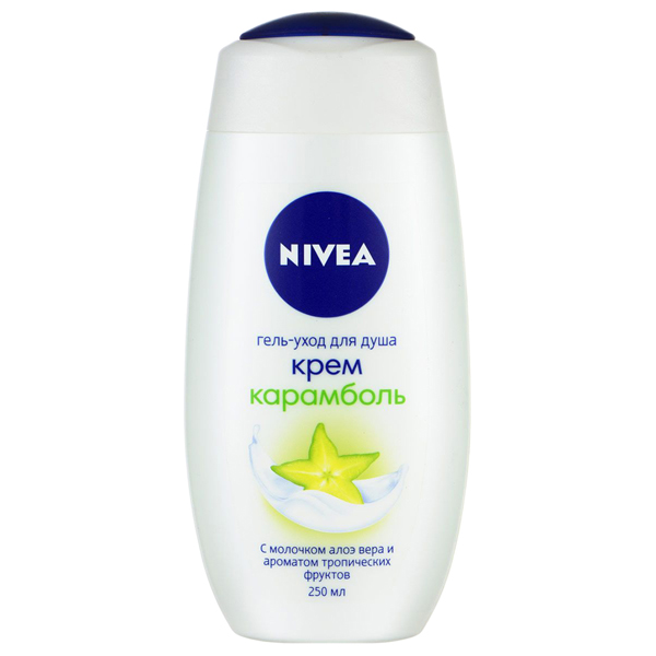 NIVEA (НИВЕЯ) Гель уход для душа Крем Карамболь 250мл