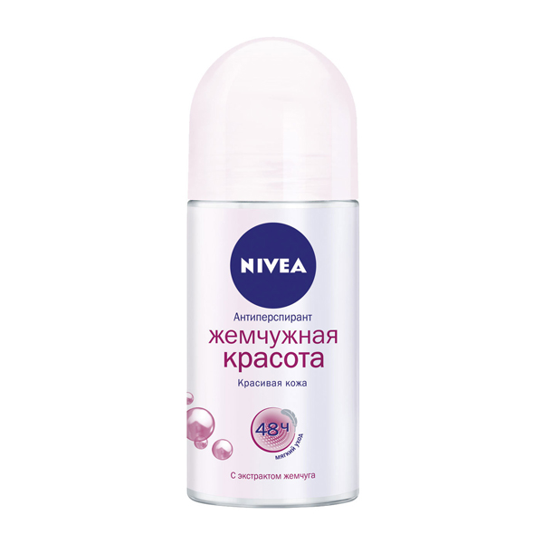 NIVEA (НИВЕЯ) Дезодорант Жемчужная красота шарик. для женщин   50мл