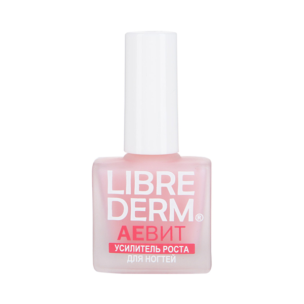 LIBREDERM Nail care Лак Усилитель роста для ногтей Аевит 10мл