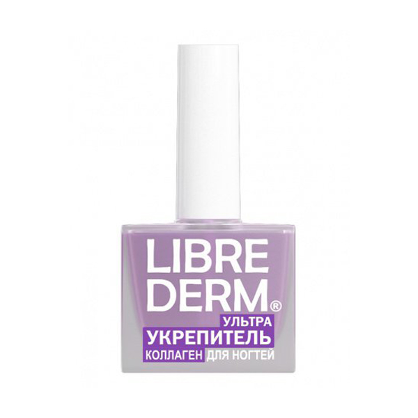 LIBREDERM Nail care Лак Ультраукрепитель для ногтей Коллаген 10мл