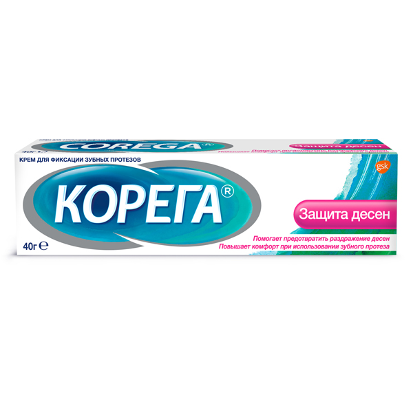 Корега Крем Защита десен 40г