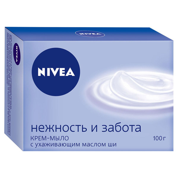 NIVEA (НИВЕЯ) Мыло крем Нежность и забота 100г