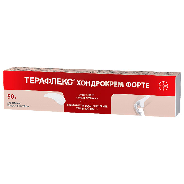 Терафлекс Хондрокрем форте крем д/наруж. прим. 50г