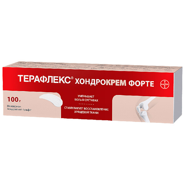 Терафлекс Хондрокрем форте крем д/наруж. прим. 100г