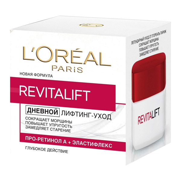 L'OREAL (ЛОРЕАЛЬ)  Revitalift Крем дневной против морщин+упругость 50мл