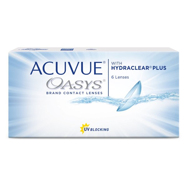 Линзы контактные двухнедельные Acuvue Oasys R 8,4 d -2,75 №6