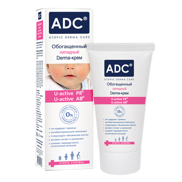 ADC Derma Крем обогащ. липидный д/детей и взрослых 50мл