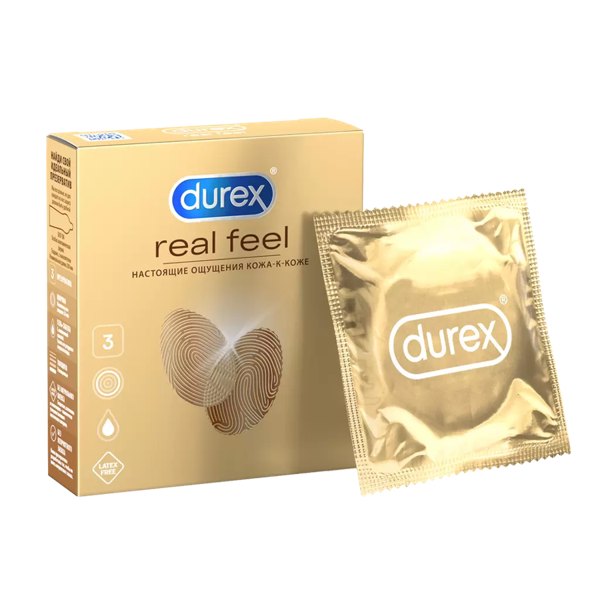 Презервативы Durex Real Feel №3