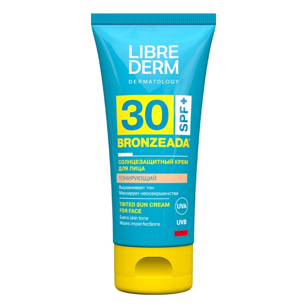 LIBREDERM Бронзиада Крем с/защит. тонирующий д/лица SPF30 50мл