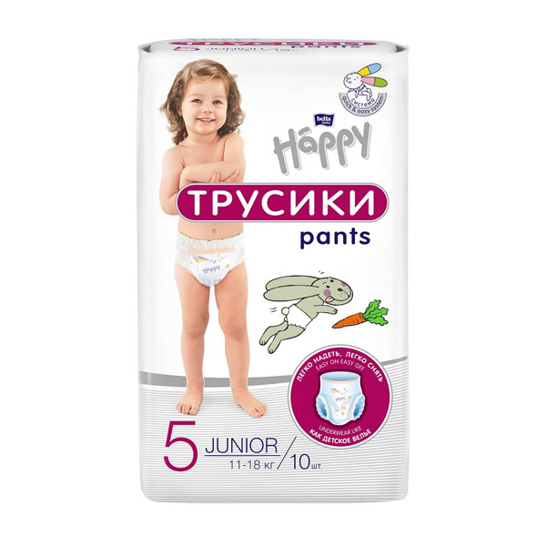 Подгузники трусики Bella baby Happy Junior (11-18кг) №10