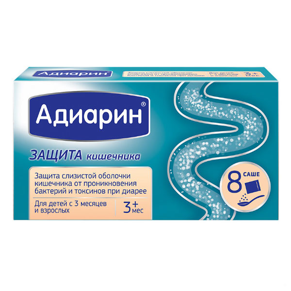 Адиарин пор. д/приг. сусп. д/приема внутрь №8 саше
