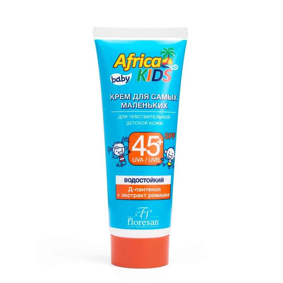 Floresan Africa Kids крем солнцезащитный для самых маленьких SPF45 50мл арт.Ф411