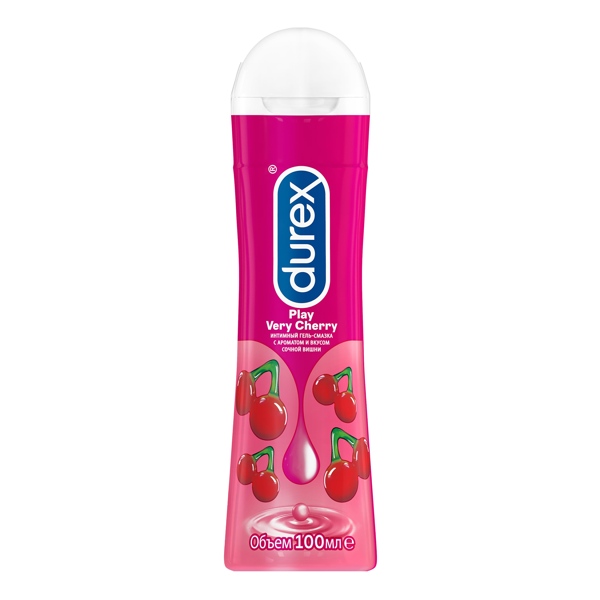 Гель смазка Durex play Very cherry 100мл