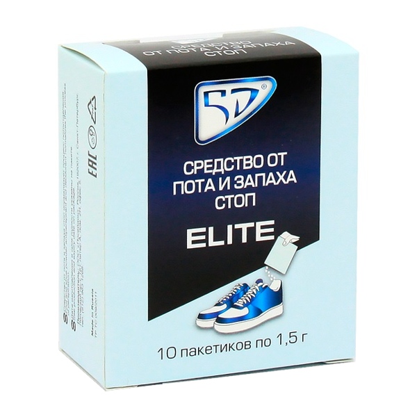 5D Средство от пота и запаха стоп Elite 1,5г №10 пак.