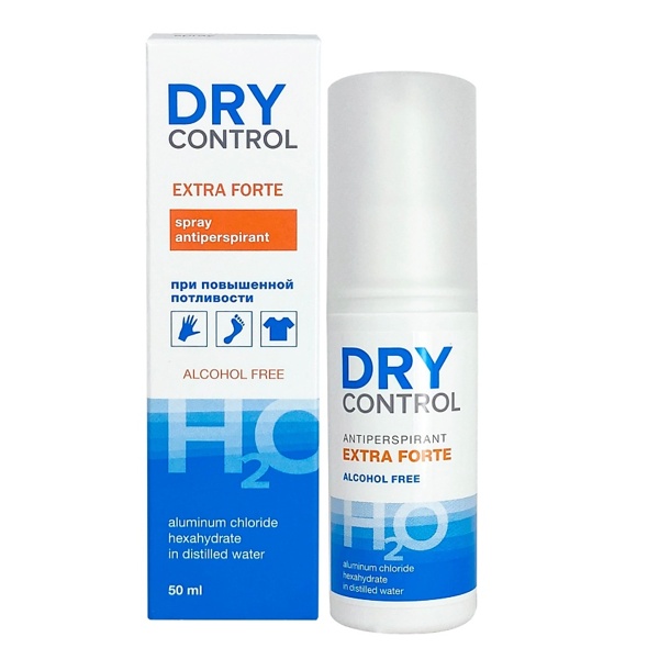 Drycontrol Extra forte H2O Антиперспирант спрей 50мл