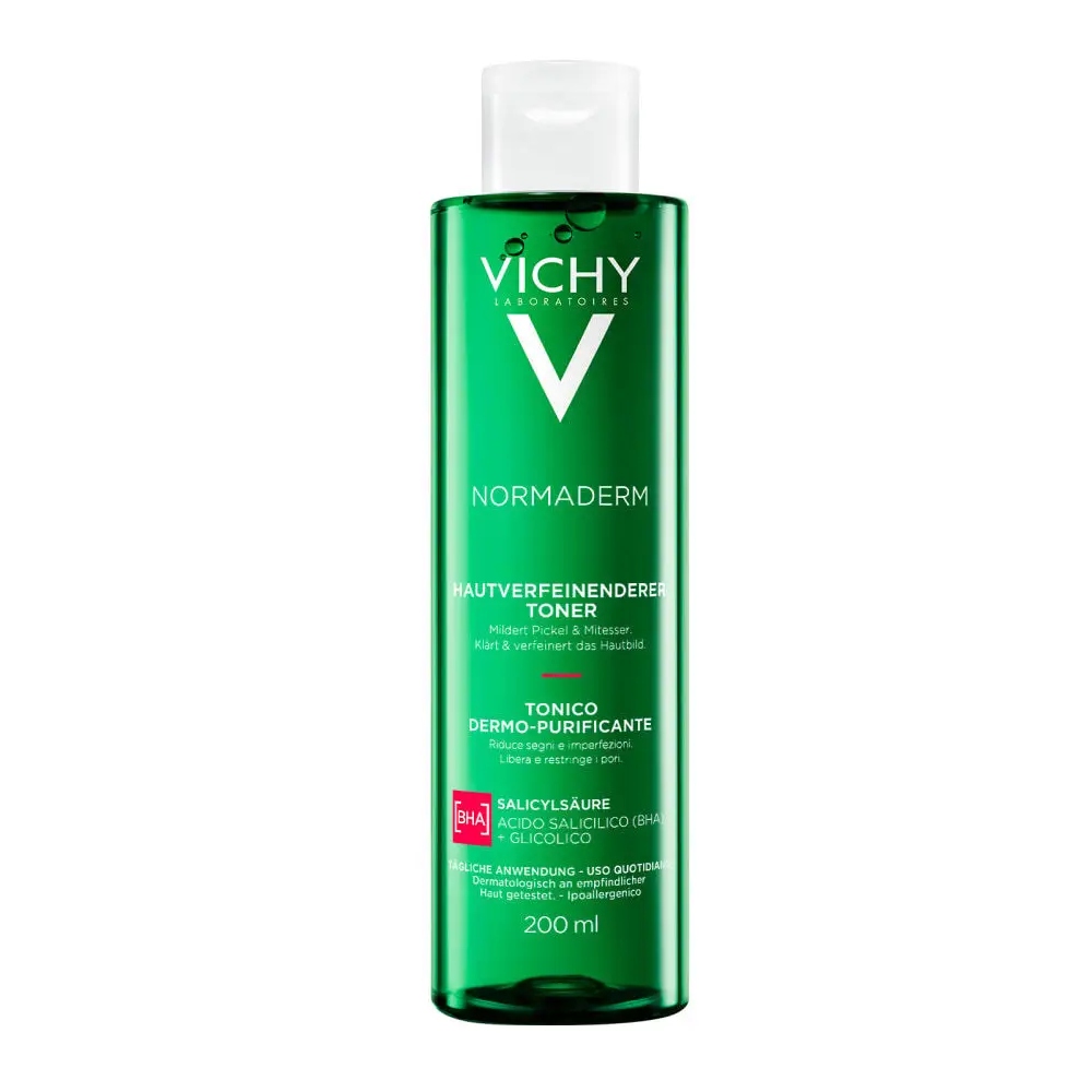 Vichy Normaderm лосьон очищающий сужающий поры для чувствительной кожи 200мл