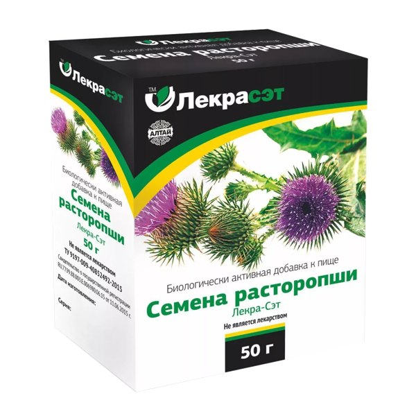 Расторопша семена 50г