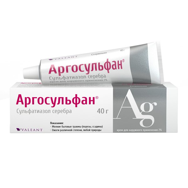 Аргосульфан 2% крем 40г