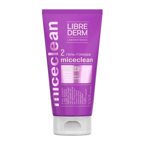 LIBREDERM Miceclean Sense Гель гоммаж 150мл