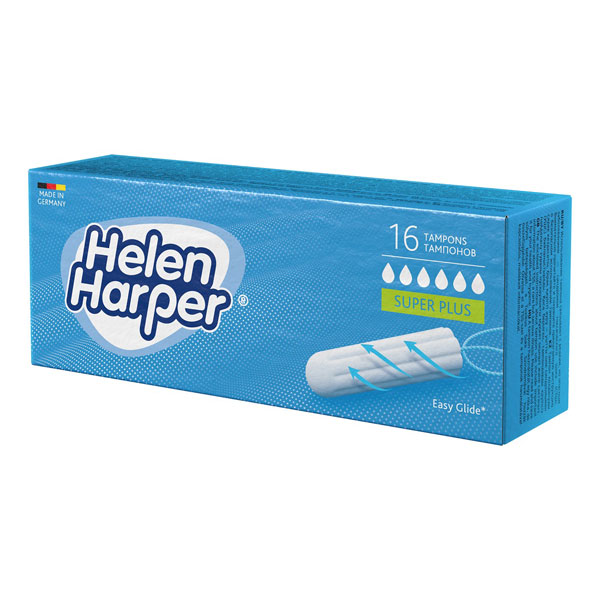 Тампоны Helen Harper Super plus №16 без аппликатора