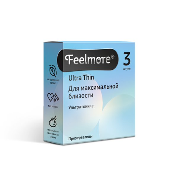 Презервативы Feelmore Ultra thin ультратонкие №3