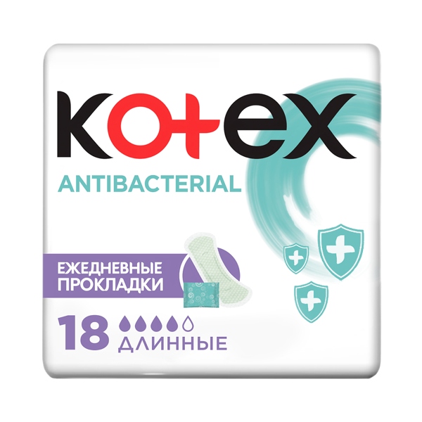 Прокладки Котекс ежеднев Antibacterial экстра тонкие №20