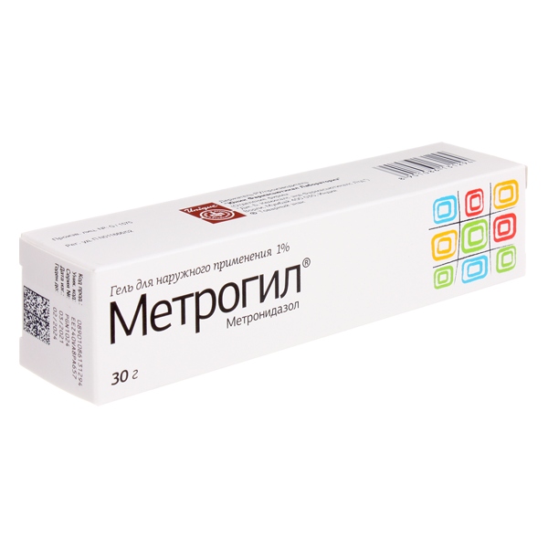 Метрогил гель 30г