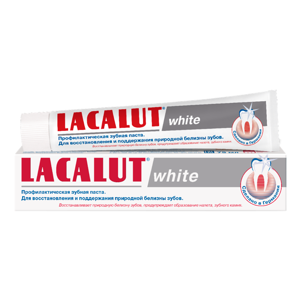 З/п Lacalut White 65г