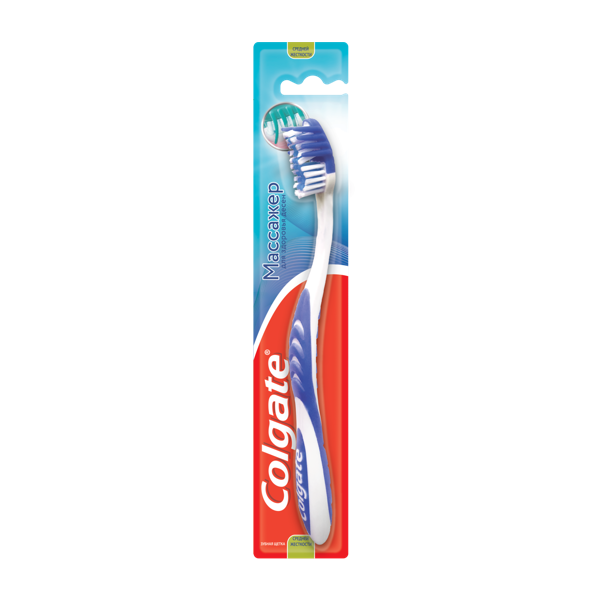 Зубная щетка Colgate Массажер средняя