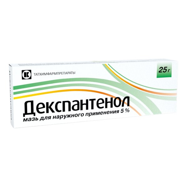 Декспантенол мазь 5% 25г