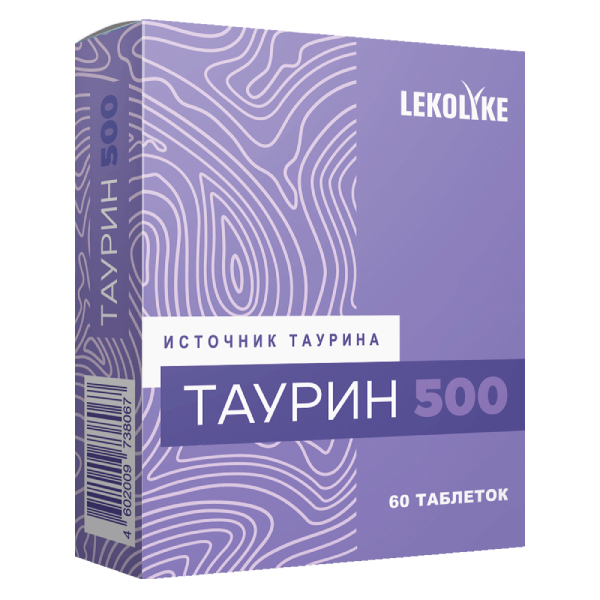 Таурин 500 таб. №60