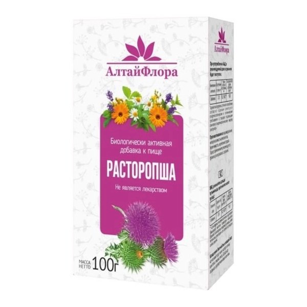 Расторопша Алтайфлора 100г