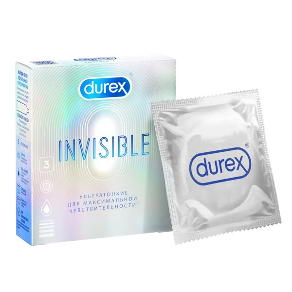 Презервативы Durex Invisible №3 ультратонк.