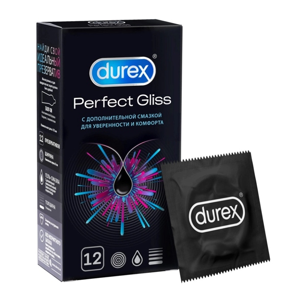 Презервативы Durex Perfect Gliss №12