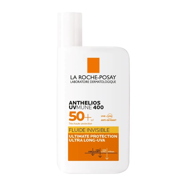 LA ROCHE-POSAY Антгелиос UVMune 400 Флюид с/защит. невидимый д/лица SPF50+ PPD42 50мл