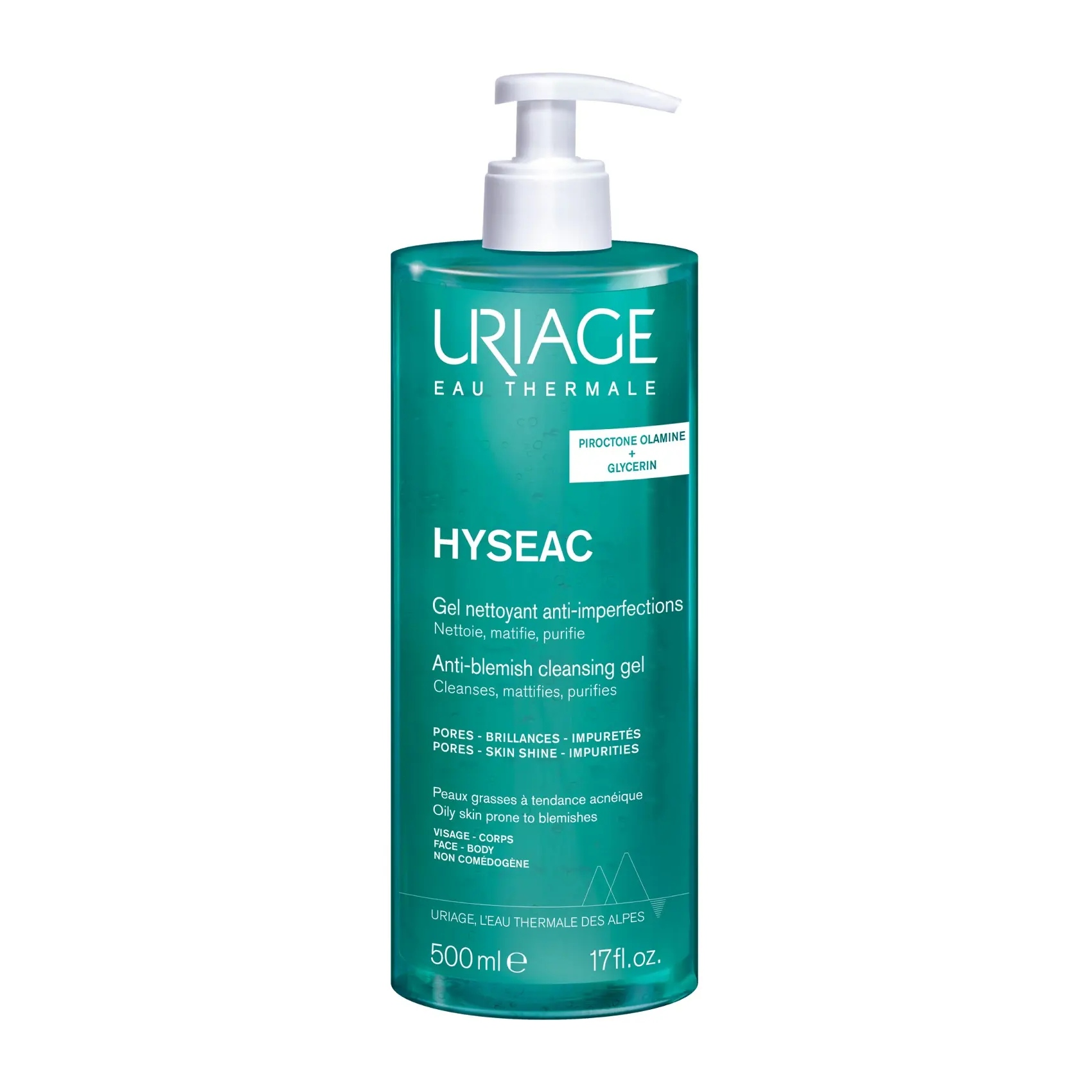 Uriage Hyseac гель очищающий против несовершенств кожи 500мл