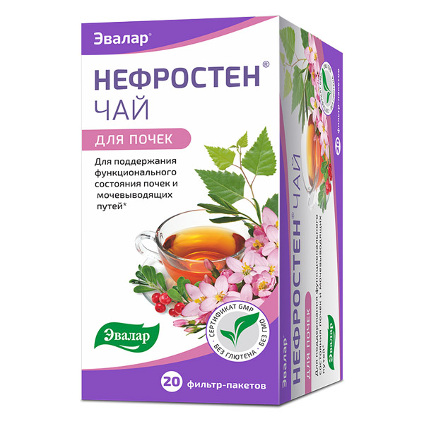 Нефростен Чай д/почек ф/п 1,5г №20