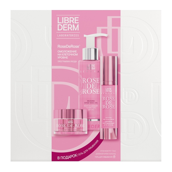 LIBREDERM Rose de rose Набор подарочный Омоложение на клеточном уровне